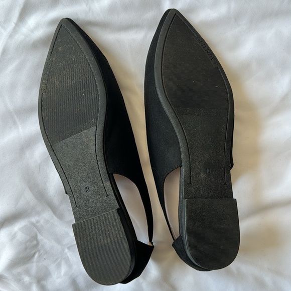 Old Navy Faux Suede Slingback Flats - Picture 3 of 3